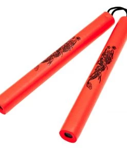 Dev-awma Practice Nunchaku With Dragon