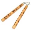 Dev-awma Nunchaku & Nunchucks Round Burned Rattan Speedchuck