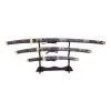 Dev-awma 3 Piece Samurai Sword Set