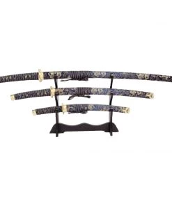 Dev-awma 3 Piece Samurai Sword Set