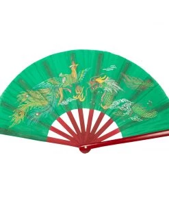 Dev-awma Fighting Fans Bamboo Dragon Fighting Fan 10