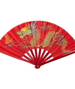 Dev-awma Fighting Fans Bamboo Dragon Fighting Fan 10