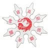 Dev-awma Throwing Stars Soft Foam 8-Point Dragon Star