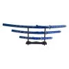 Dev-awma Carved Dragon Samurai Sword Set - Blue