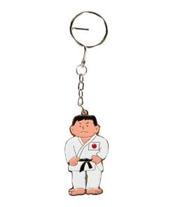 Dev-awma Karate Man With Flag Keychain 7 Dev-awma Karate Man With Flag Keychain