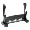 Dev-awma Black Lacquered Sword Stand Weapon Displays 2 Dev-awma Black Lacquered Sword Stand Weapon Displays