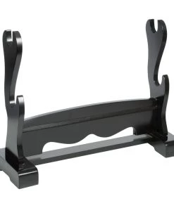 Dev-awma Black Lacquered Sword Stand Weapon Displays