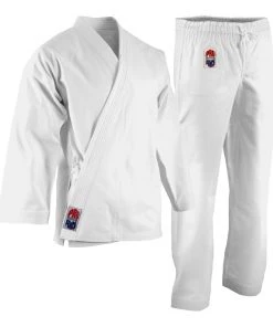 Dev-awma Uniforms ProForce® 14 Oz. Diamond Karate Uniform (Elastic Drawstring) - 55/45 Blend
