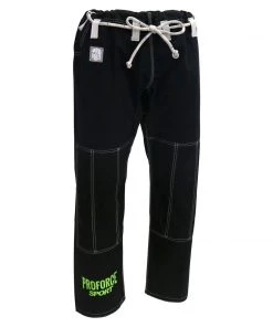 AWMA ProForce Sport™ ProForce Sport™ Ripstop BJJ Pant W/ Neon Green Logo
