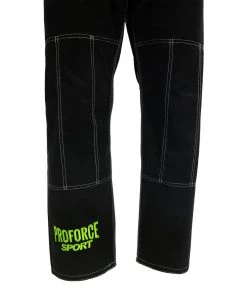 AWMA ProForce Sport™ ProForce Sport™ Ripstop BJJ Pant W/ Neon Green Logo