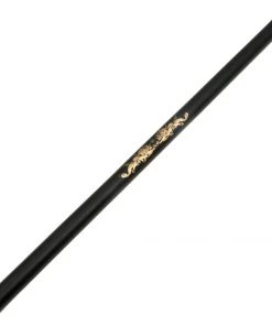 Dev-awma Children's Black Practice Foam Escrima With Gold Dragon
