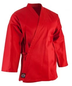 Dev-awma Uniforms ProForce® 6 Oz. Karate Uniform (Elastic Drawstring) - 55/45 Blend - With Free White Belt