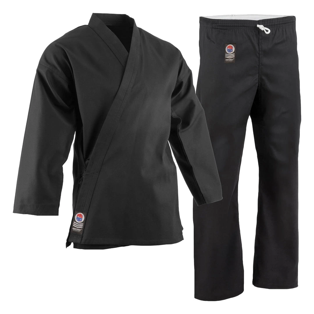 Dev-awma Uniforms ProForce® 8 Oz. Karate Uniform (Elastic Drawstring) - 55/45 Blend 3 Dev-awma Uniforms ProForce® 8 Oz. Karate Uniform (Elastic Drawstring) - 55/45 Blend