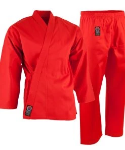 Dev-awma Uniforms ProForce® 7.5 Oz. Karate Uniform (Elastic Drawstring) - 55/45 Blend