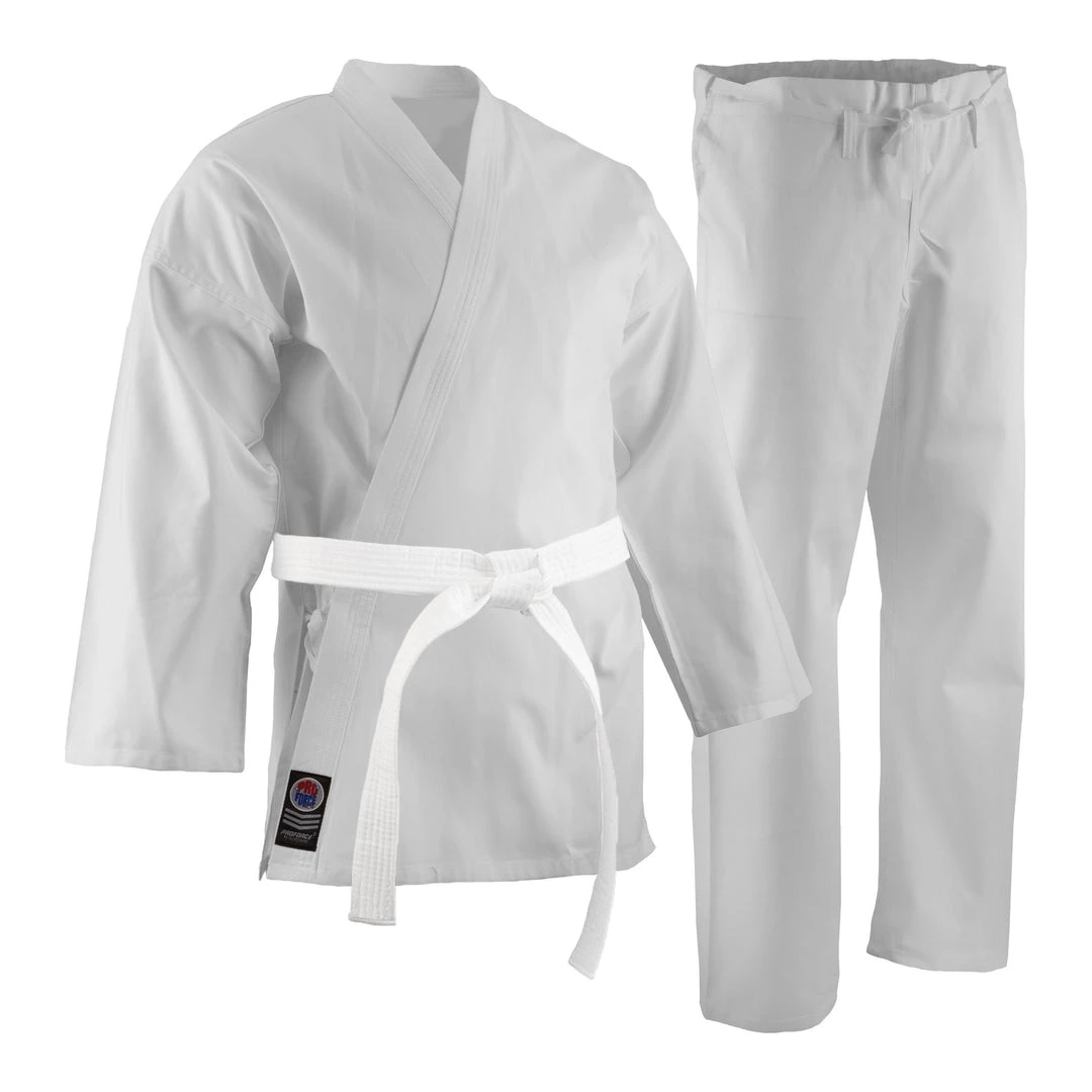 Dev-awma Uniforms ProForce® 6 Oz. Karate Uniform (Traditional Drawstring) - 100% Cotton 3 Dev-awma Uniforms ProForce® 6 Oz. Karate Uniform (Traditional Drawstring) - 100% Cotton