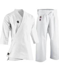Dev-awma ProForce® 14oz. WKF Approved Diamond Kata Gi (Traditional Drawstring) - 55/45 Blend