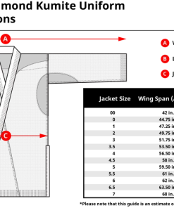 Dev-awma Uniforms ProForce® WKF Approved Diamond Kumite Uniform White Top/Jacket