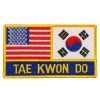 Dev-awma USA & Korea - Tae Kwon Do Patch ACCESSORIES