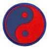 Dev-awma ACCESSORIES Yin & Yang-Red And Blue Patch