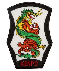 Dev-awma ACCESSORIES Dragon & Tiger - Kenpo Patch