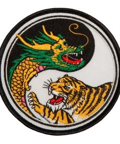 Dev-awma ACCESSORIES Dragon & Tiger/Yin & Yang Patch