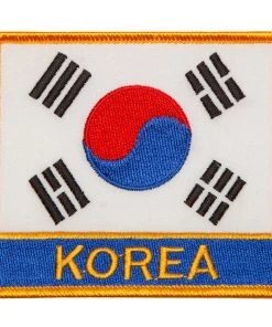 Dev-awma ACCESSORIES Korea Flag/Korea Patch