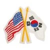 Dev-awma ACCESSORIES Crossed Flags Patch