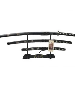 Dev-awma 3 Piece Samurai Sword Set