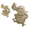 AWMA Gold Dragon Pin