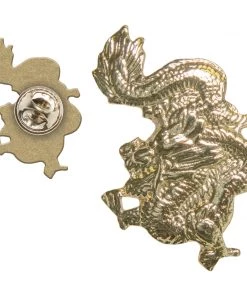AWMA Gold Dragon Pin