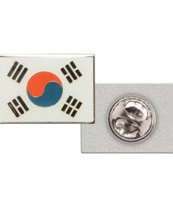 AWMA Lapel Pins Korea Flag Pin