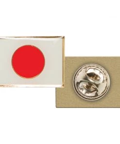 AWMA Japanese Flag Pin Lapel Pins