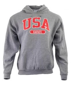 Dev-awma ProForce® USA Grey Hoodie Apparel