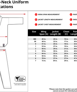 Dev-awma ProForce® 5 Oz. Plain TKD Uniform (No Flag)