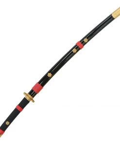 AWMA Black Sword W/ Gold Hand Guard