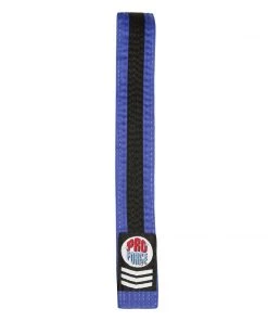 Dev-awma ProForce® II 1.5&quot Double Wrap Black Stripe Karate Belt Belts