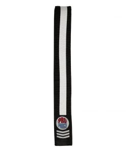 Dev-awma ProForce® II 1.5" Double Wrap Color Striped Black Karate Belt 19 Dev-awma ProForce® II 1.5" Double Wrap Color Striped Black Karate Belt