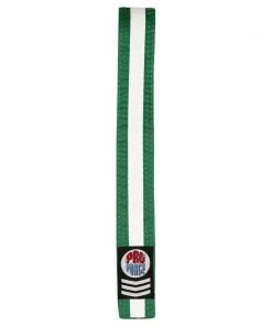 Dev-awma ProForce® II 1.5&quot Double Wrap White Stripe Karate Belt Belts