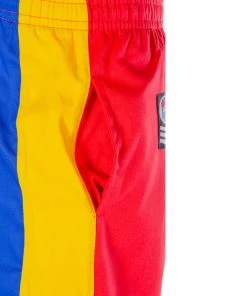 AWMA ProForce Sport™ ProForce Sport™ Red, Blue & Yellow Striped Demo Pants