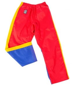 AWMA ProForce Sport™ ProForce Sport™ Red, Blue & Yellow Striped Demo Pants