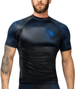 Dev-awma Hayabusa Geo Short Sleeve Rash Guard Apparel