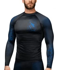 Dev-awma Apparel Hayabusa Geo Long Sleeve Rash Guard