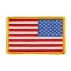 AWMA USA Flag Right Sleeve Gold Border