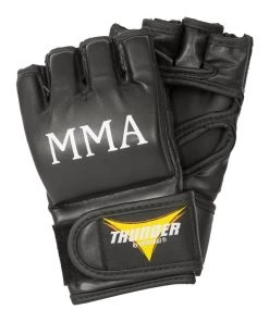 Dev-awma ProForce® Thunder Leather MMA Glove Training Gloves