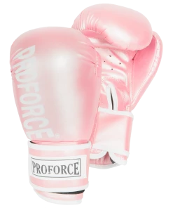 Dev-awma ProForce® Leatherette Boxing Glove - ProForce Metallic Pink