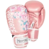 Dev-awma Training Gloves ProForce® Leatherette Boxing Glove - ProForce Floral Pink