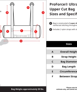 Dev-awma ProForce® Ultra Uppercut Heavy Bag Training Bags